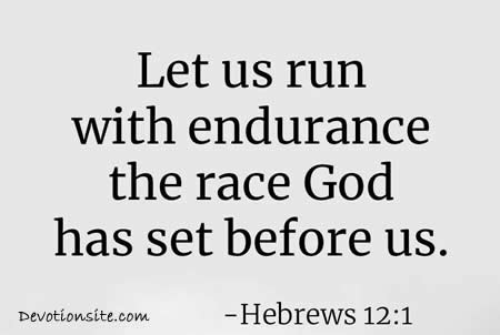 Daily Bible Verse:- Hebrews 12:1
